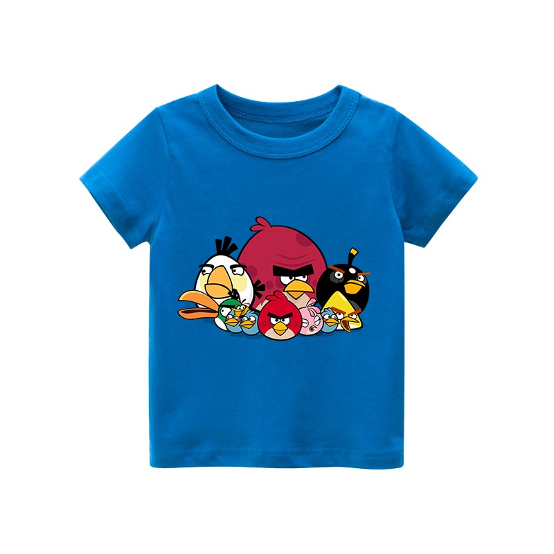 Áo thun trẻ em ANGRY BRIDS , 8 màu áo, đầy đủ size có big size, MÀU KHÁC NHẮN TIN SHOP