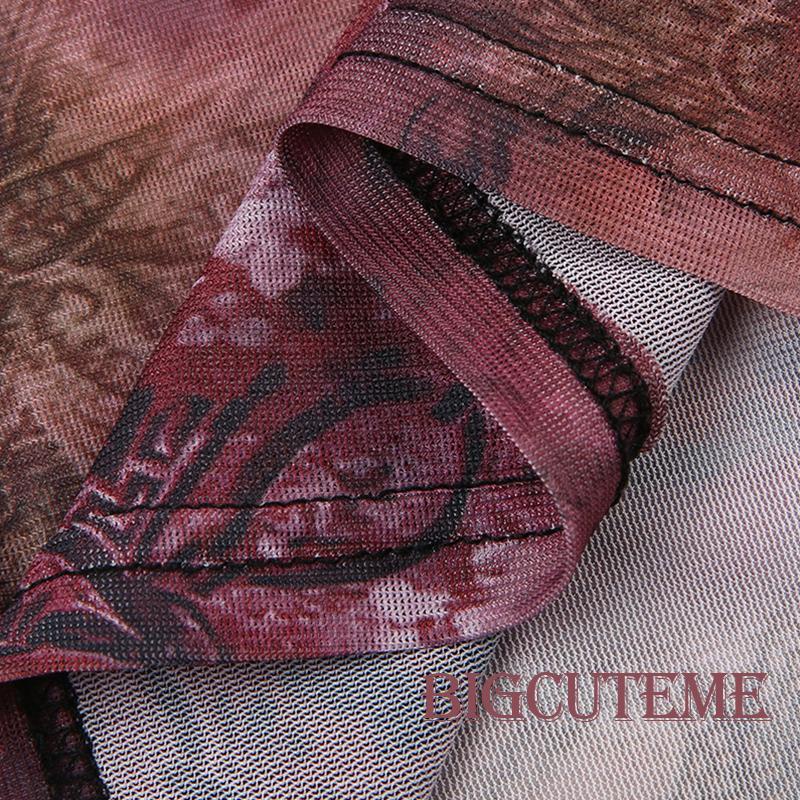 [] Áo Lưới Không Tay In Hình Paisley Cổ Điển Dạo Phố Cho Nữ