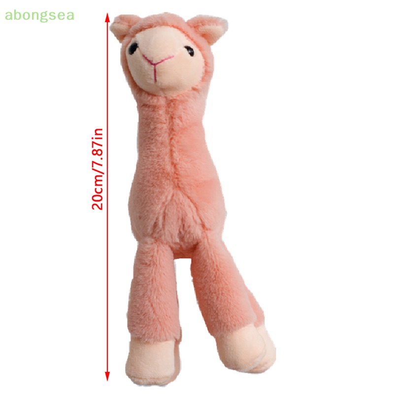 Móc Khóa Hình Lạc Đà Alpaca Nhồi Bông Dễ Thương