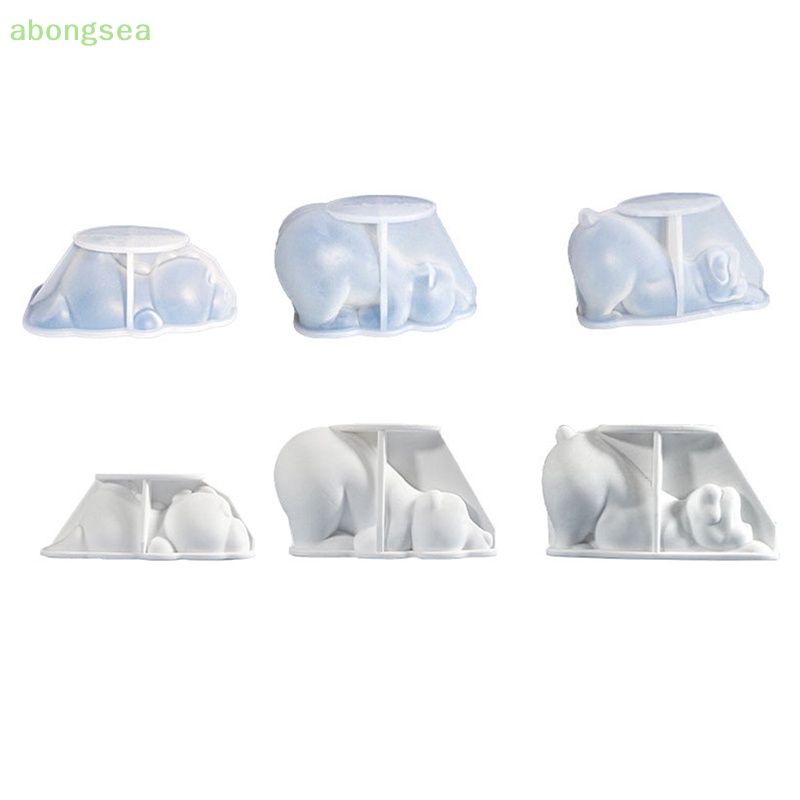 Khuôn Silicone Làm Trang Sức / Kẹo / Sô Cô La Hình Gấu / Chó / Rồng DIY
