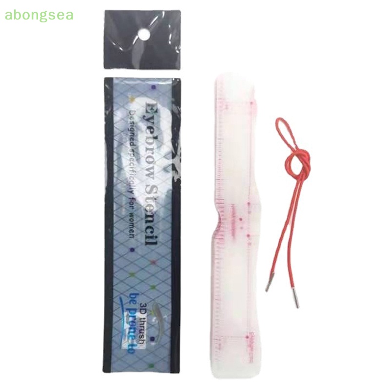 Set 12 Thẻ Khuôn Hỗ Trợ Vẽ Lông Mày Tái Sử Dụng Tiện Lợi