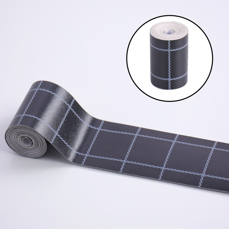 Cuộn 5m Dài Decal Giấy Dán Viền Tường Cao 5cm Có Keo Sẳn (Nhiều Mẫu)