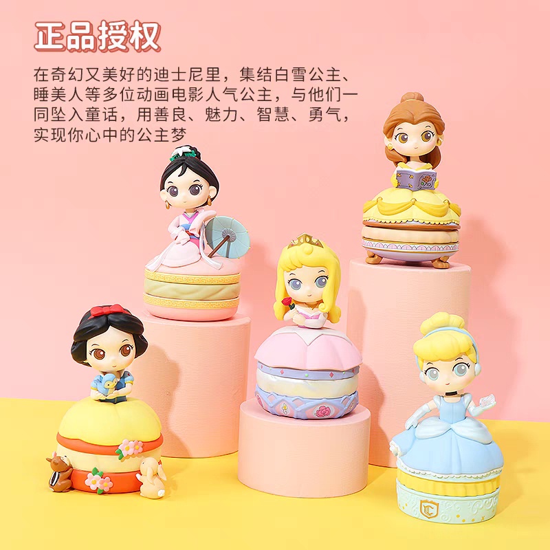 Búp Bê Công Chúa Disney Để Bàn Trang Trí Sáng Tạo