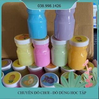 Đồ chơi slime - chất dẻo ma thuật lọ trái cây _ll