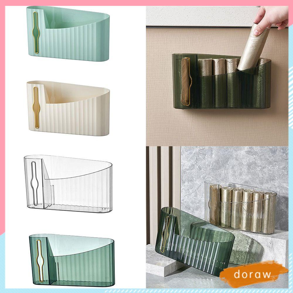 Giá Đỡ Túi Rác Bằng Nhựa Gắn Tường Tiện Dụng Cho Phòng Tắm