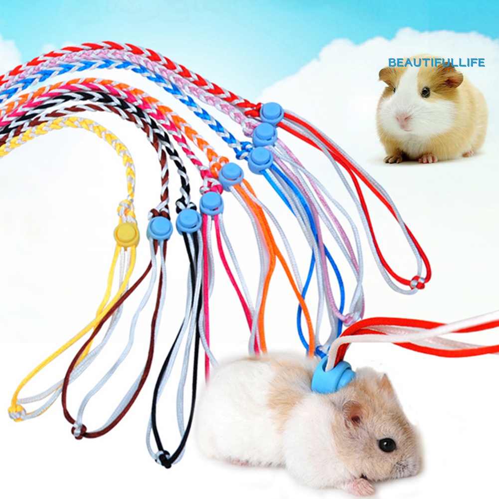 Dây Dắt Chuột Hamster Đi Dạo 1.4 / 2m Tùy Chỉnh Tiện Dụng