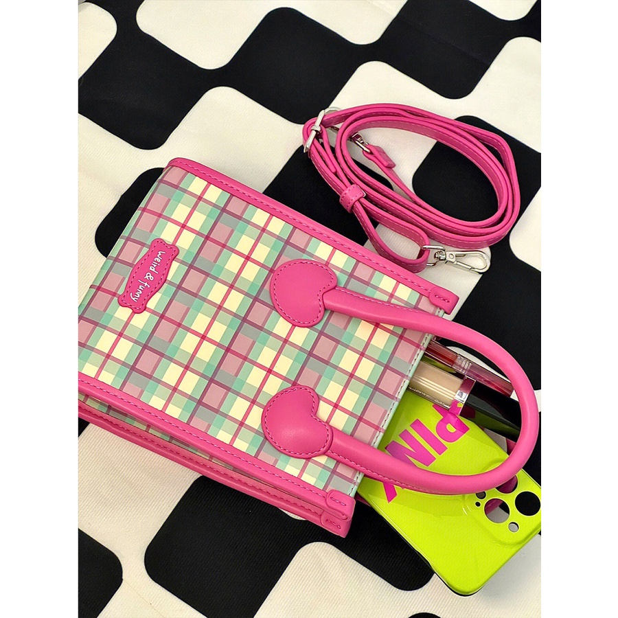 Túi Đeo Chéo Mini Hình Vuông Đựng Điện Thoại Thời Trang Dành Cho Nữ