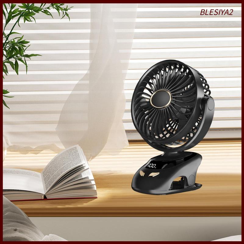 Quạt Mini Dạng Kẹp Linh Hoạt Gọn Nhẹ Cho Nhà Ở / Văn Phòng / Ký Túc Xá 2
