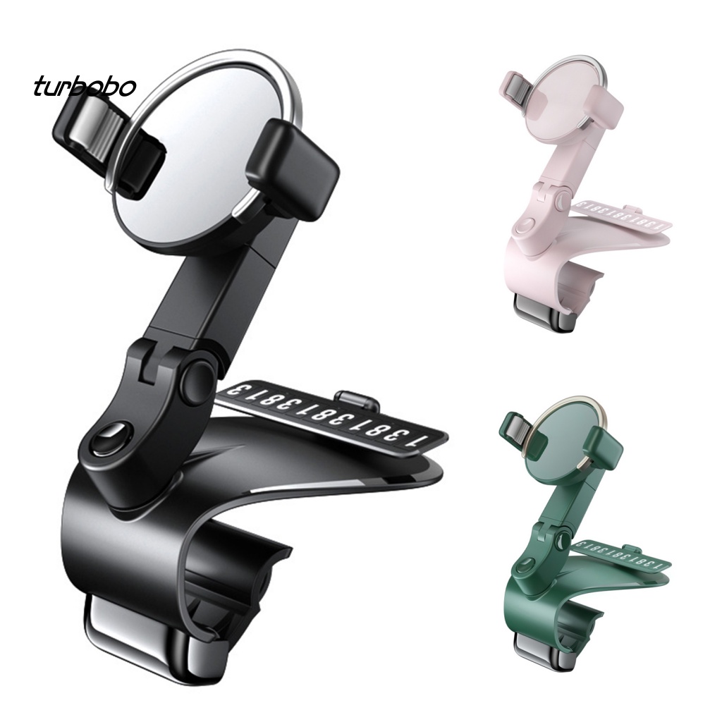 Giá Đỡ Điện Thoại Chống Trầy Gắn Tấm Chắn Nắng Xe Hơi Xoay Được Tiện Lợi