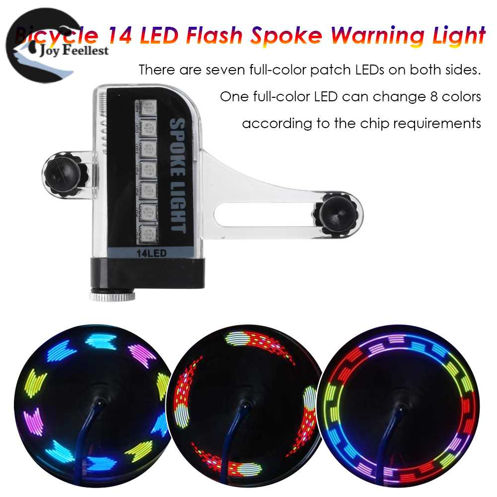 Đèn Led 14 Bóng Cho Căm Xe Đạp