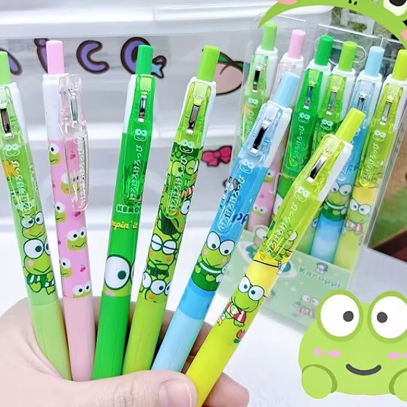 Set 6 Bút Mực Đen Hình Động Vật Dễ Thương