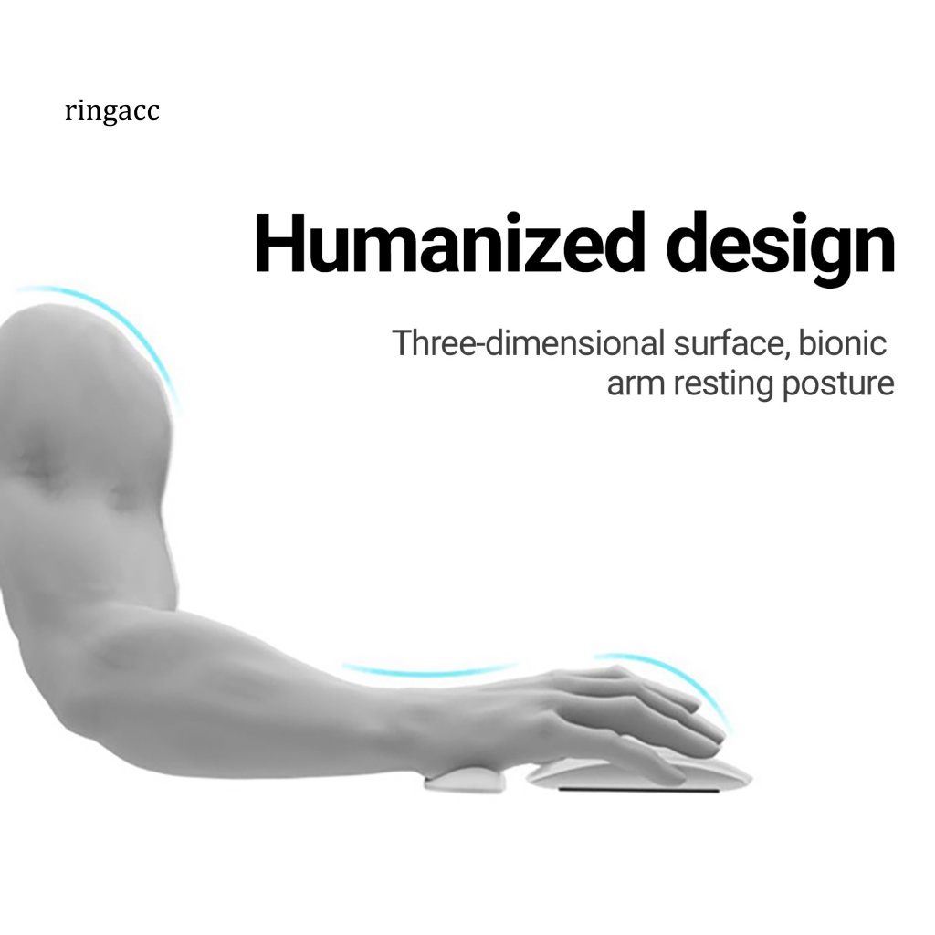 Đệm Lót Chuột RGA Bằng Silicone Hỗ Trợ Cổ Tay Giảm Mệt Mỏi