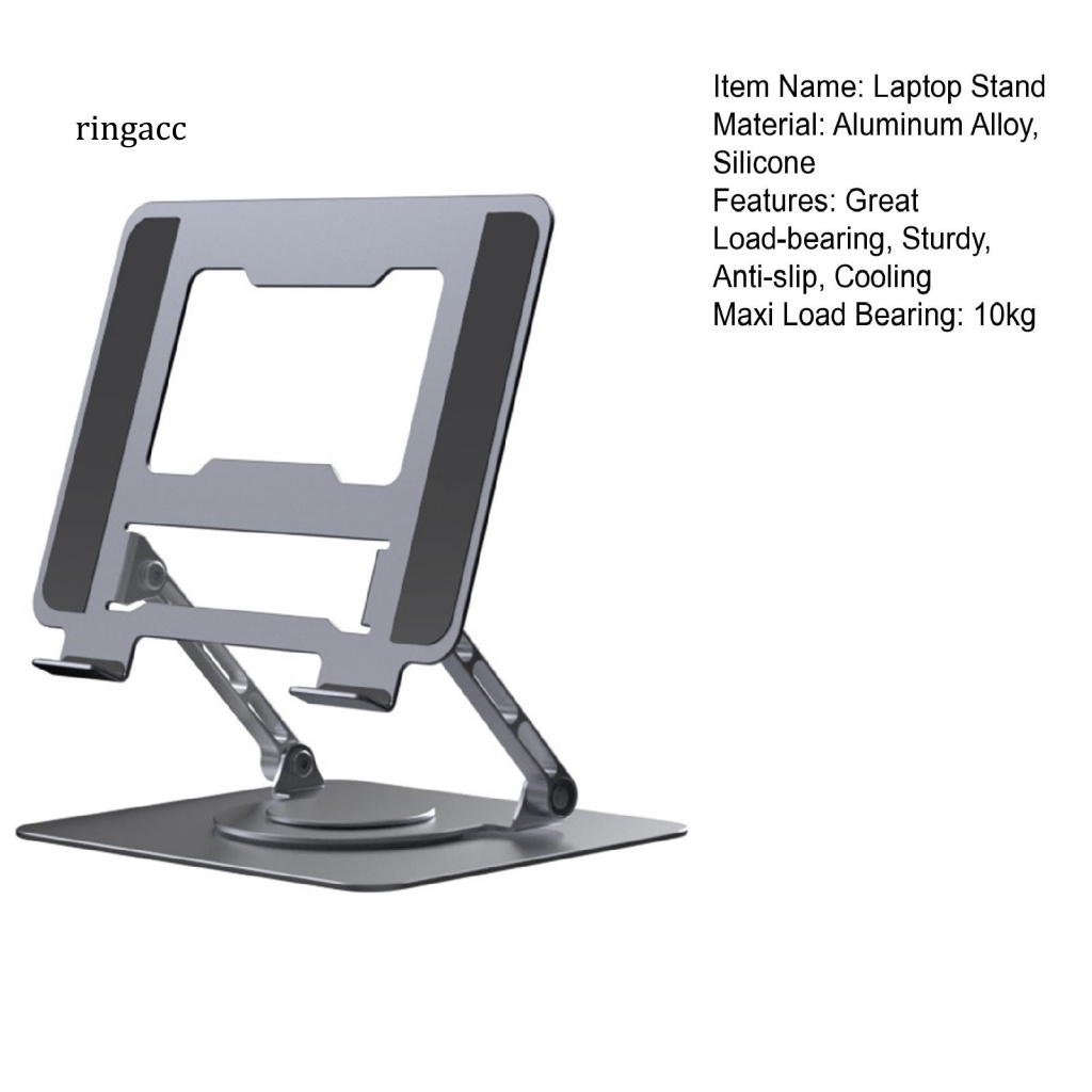 Giá Đỡ Cho Laptop / Máy Tính Có Thể Điều Chỉnh Xoay 360 Độ Tiện Dụng