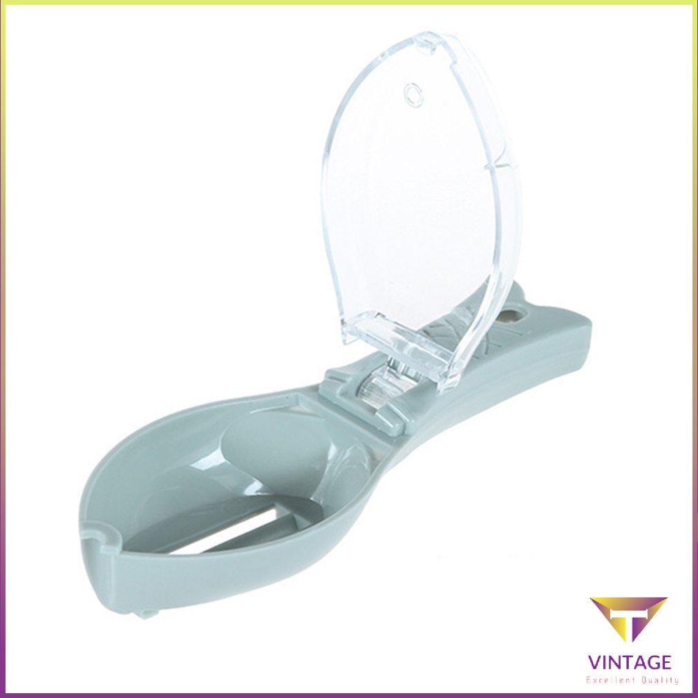 Tất Cả Nhựa Tẩy Vảy Cá Bụi Skinner Scaler Có Nắp Làm Sạch Nhanh Da Máy Hút Cặn Nhà Bếp Bằng Dụng Cụ [T/11]