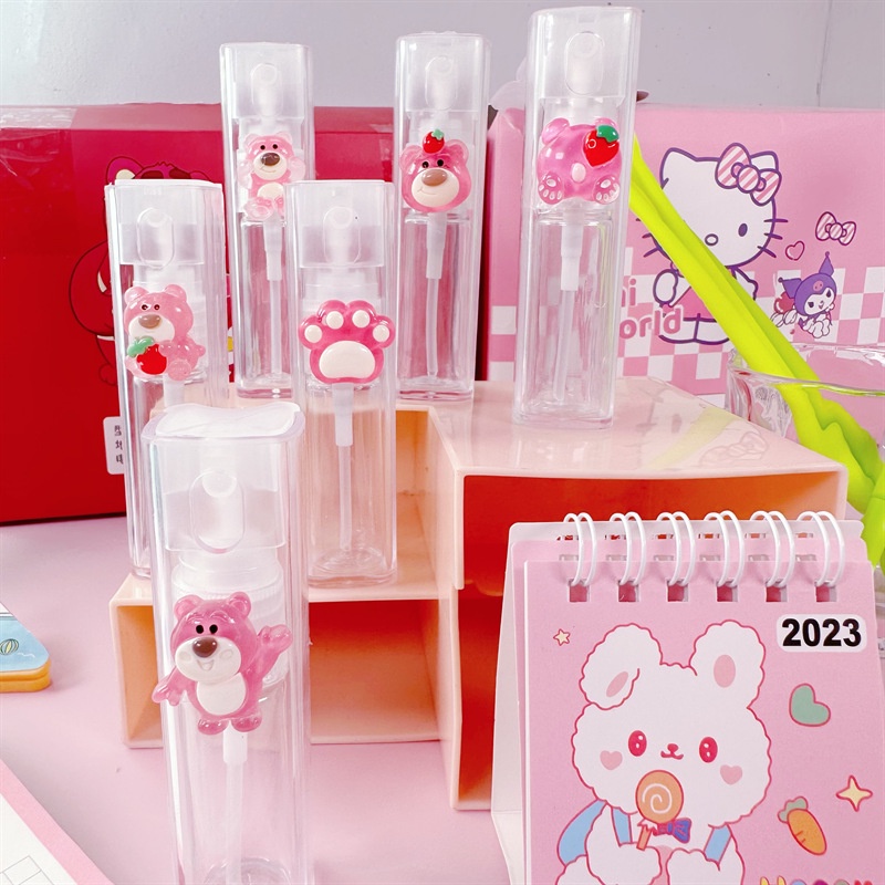 Bình Xịt Nước 10ml Hình Gấu Hoạt Hình Dễ Thương