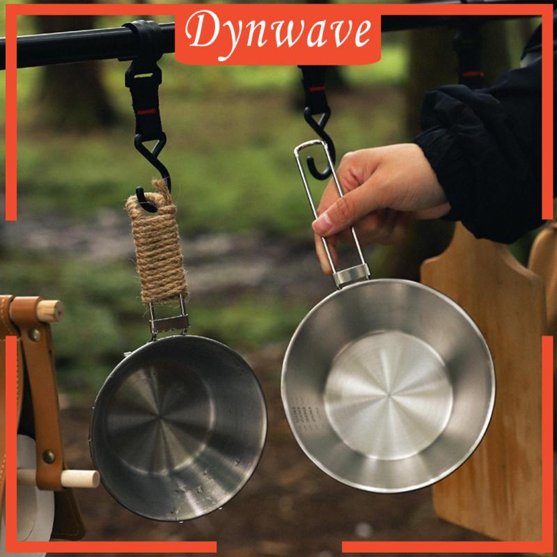 Bộ Bát Ăn 300ml Có Tay Cầm Thiết Kế Gấp Gọn Tiện Dụng Mang Theo Du Lịch / Dã Ngoại