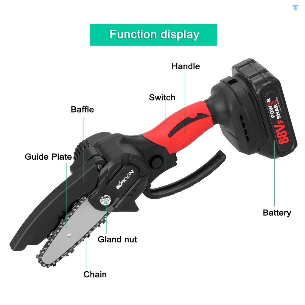 Động Cơ Một Tay Cầm Cho Máy Cưa Gỗ KKmoon 21V 4inch 388VF