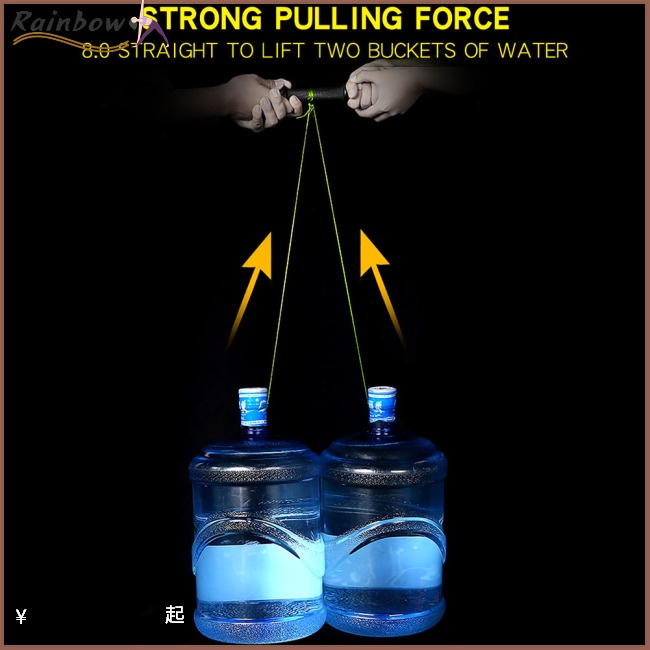 Cuộn Dây Câu Cá Bện 8 Sợi Chịu Lực Tốt 18-96lb Dài 300m Nhiều Màu Sắc