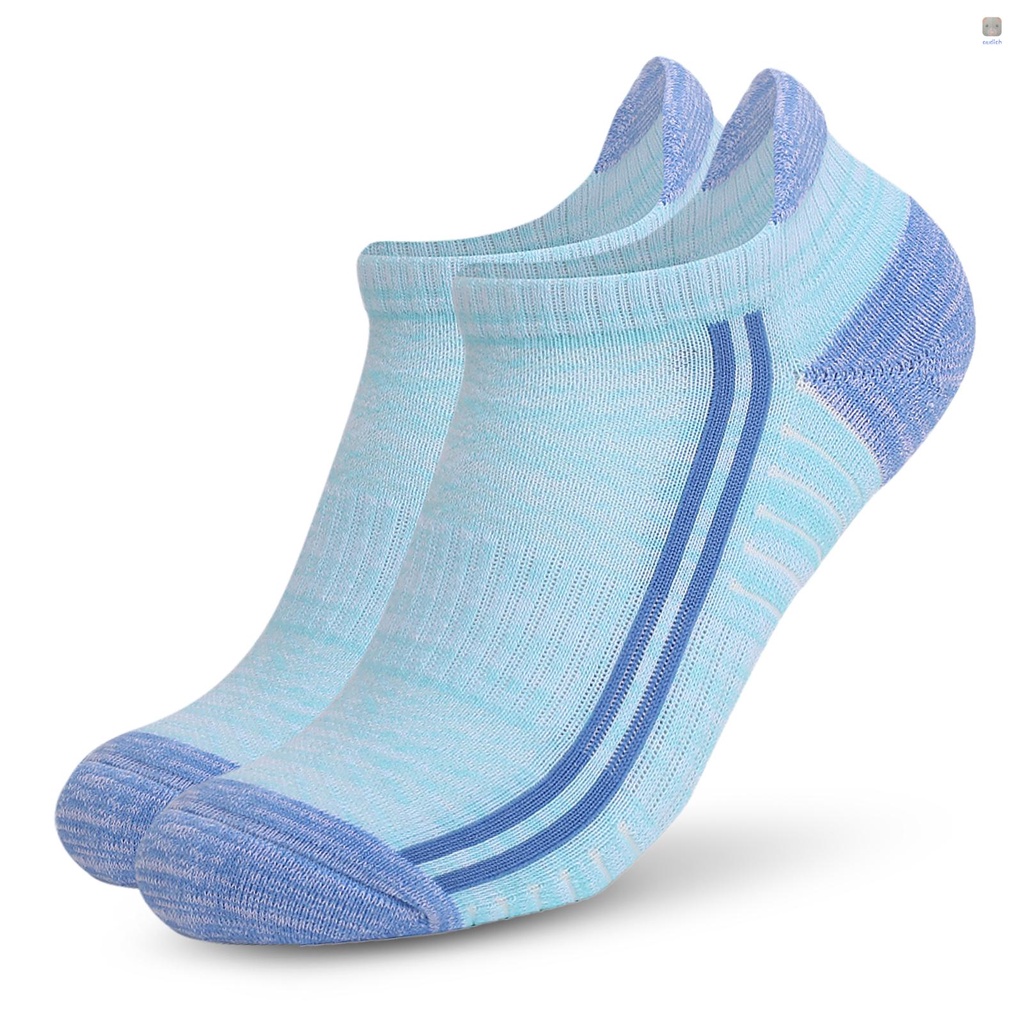 Set 6 Đôi Tất Thể Thao Cổ Thấp Thoáng Khí Chống Trượt Chống Mài Mòn