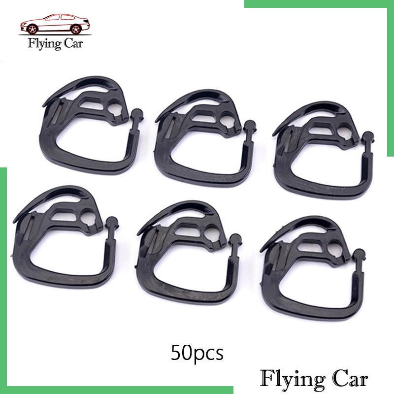 [Lzdjfmy2] Set 50 Kẹp Móc Lưới Tạo Bóng Râm Chuyên Dụng Cho Nhà Kính