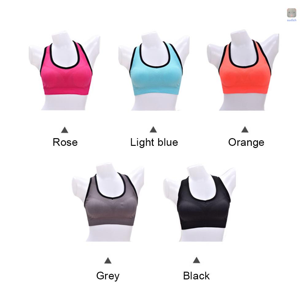 Áo Ngực Thể Thao Không Gọng Có Mút Đệm Thoáng Khí Hình Chữ I Thời Trang Cho Nữ