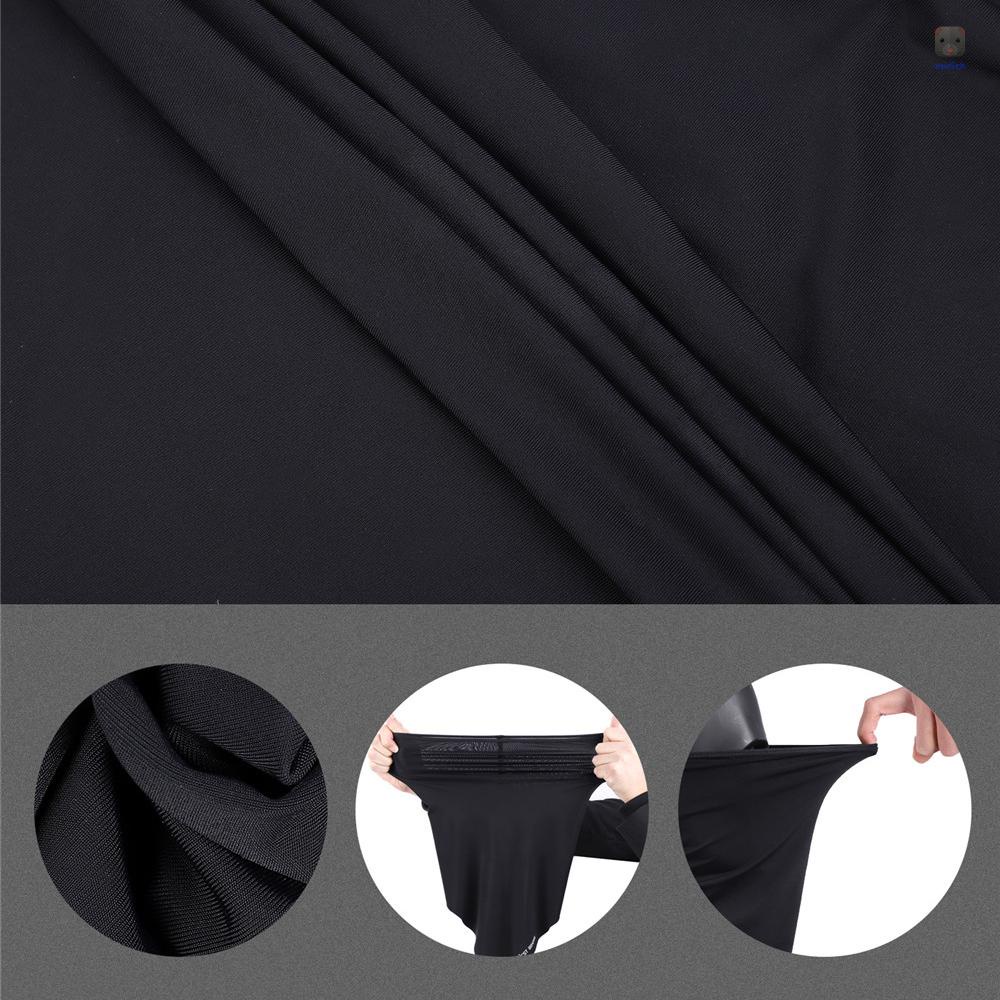 Khẩu Trang Bandana Bằng Lụa Lạnh Thoáng Khí Chống Tia UV Dùng Khi Chạy Bộ / Chạy Bộ