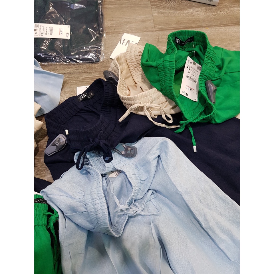 Quần Culotes Linen Z.a.r.a