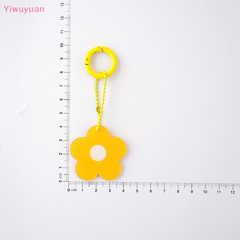 Móc Khóa Hình Hoa Hướng Dương Màu Kẹo Ngọt Mới