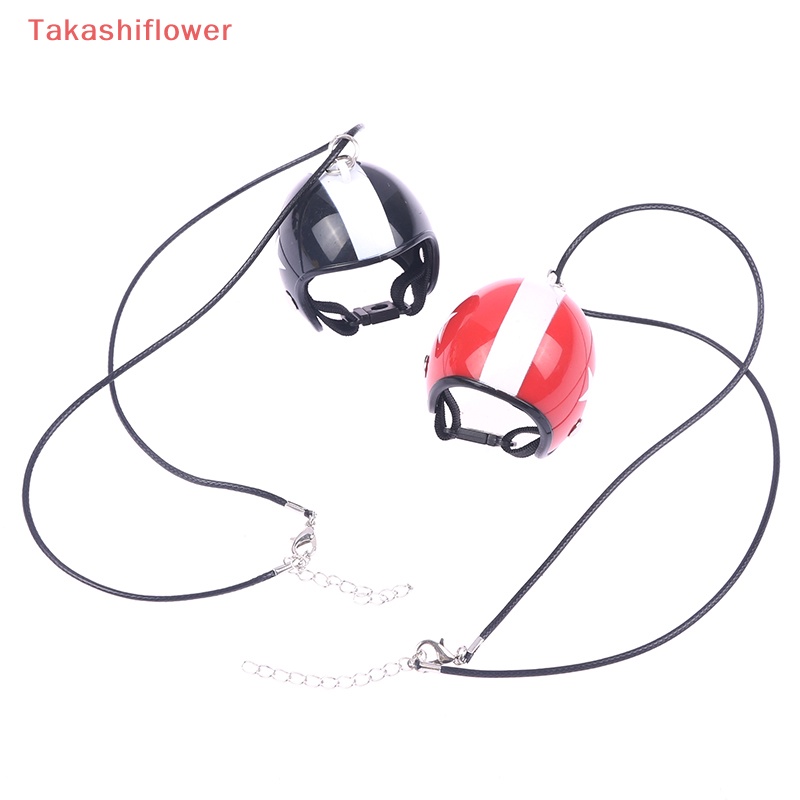 Móc Khóa Mũ Bảo Hiểm Xe Máy Takashiflower Cứng Dành Cho Nam Và Nữ Làm Quà Tặng