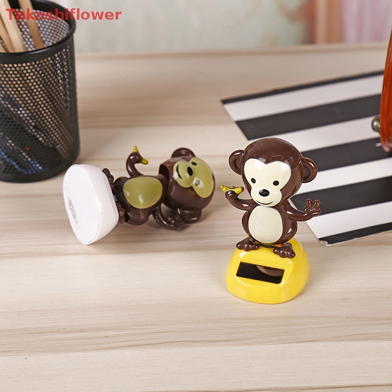 Mô Hình Cú Hoạt Hình Lắc Đầu Trang Trí Xe Hơi Sử Dụng Năng Lượng Mặt Trời