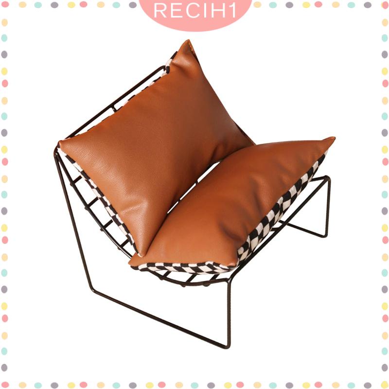 Mô Hình Ghế Bập Bênh Mini Bằng Hợp Kim Tỉ Lệ 1 / 12 Dùng Trang Trí Nhà Búp Bê