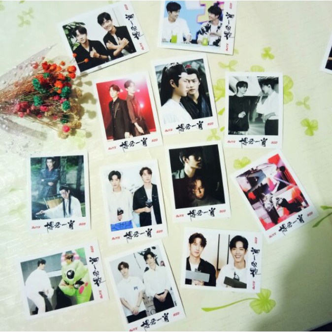 Bác Quân Nhất Tiêu, Vương Nhất Bác, Tiêu Chiến Hộp ảnh 30 chiếc