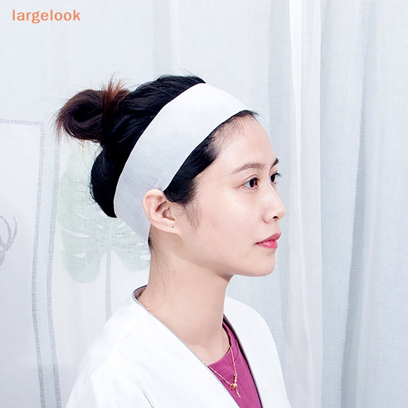 Set 10 Băng Đô Cài Tóc Bằng Vải Không Dệt Chuyên Dụng Cho Spa