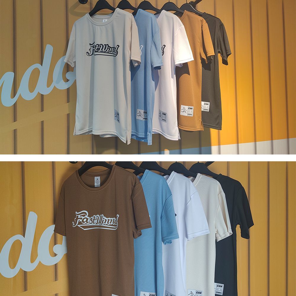 Áo Thun Thể Thao Tay Lỡ Dáng Rộng Thoáng Khí Nhanh Khô Phong Cách Mỹ 2023 Cho Nam