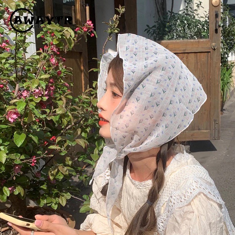 Băng Đô Cài Tóc Họa Tiết Hoa Thời Trang Sành Điệu Cho Nữ