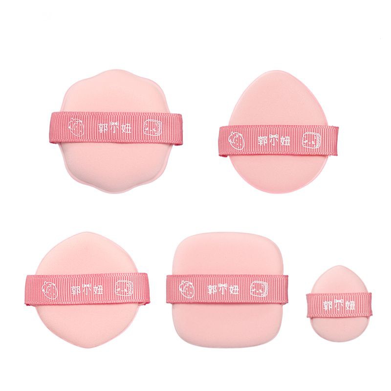 GUOXIAONIU Bột trang điểm mini có thể được sử dụng để làm khô ướt
