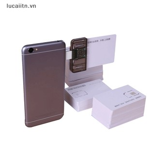 Bộ chuyển đổi thẻ SIM LUC Đầu đọc thẻ SIM SIM SIM cho điện thoại Android (Cắm và chạy) VN