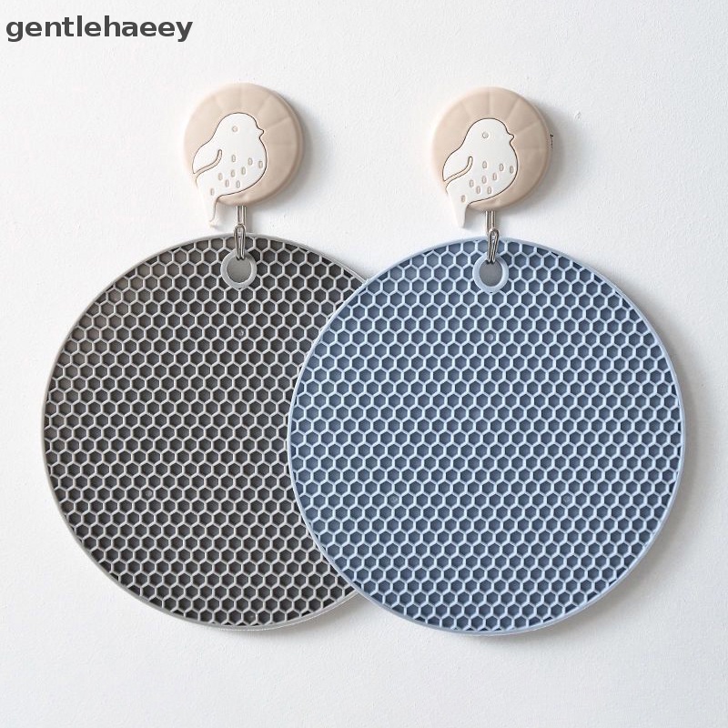 Miếng Lót Ly Hình Tròn Bằng Silicone Cấp Thực Phẩm Chống Trượt