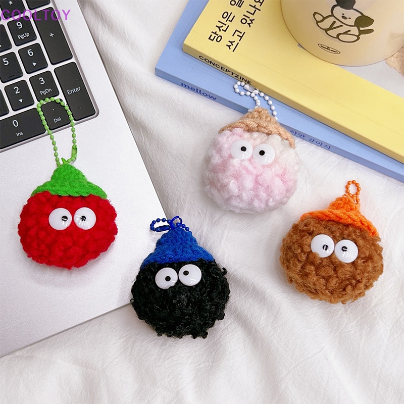 Cooltoy Móc Chìa Khóa Hình Yêu Tinh Hoạt Hình Bằng Vải Lông Xù Dệt Tay Phụ Kiện Trang Trí Túi Xách / Móc Khóa Cho Nữ