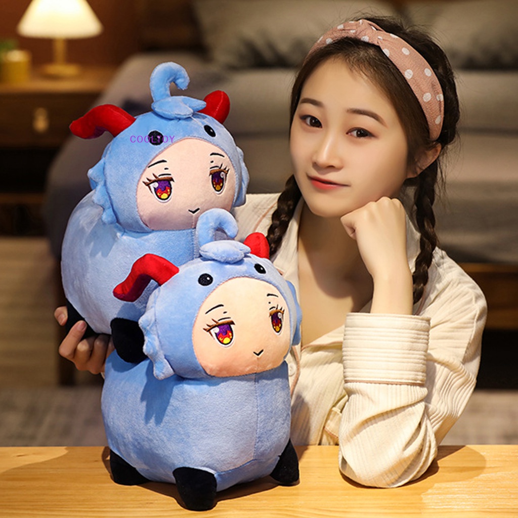 Cừu Nhồi Bông 2D Mềm Mại Xinh Xắn Áo Khoác Phao Thời Trang Trẻ Trung Cá Tính