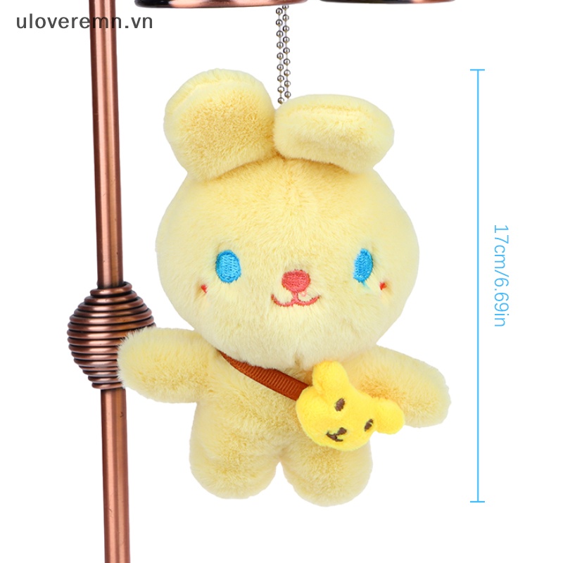 Móc Khóa Thỏ Nhồi Bông 17CM Dễ Thương