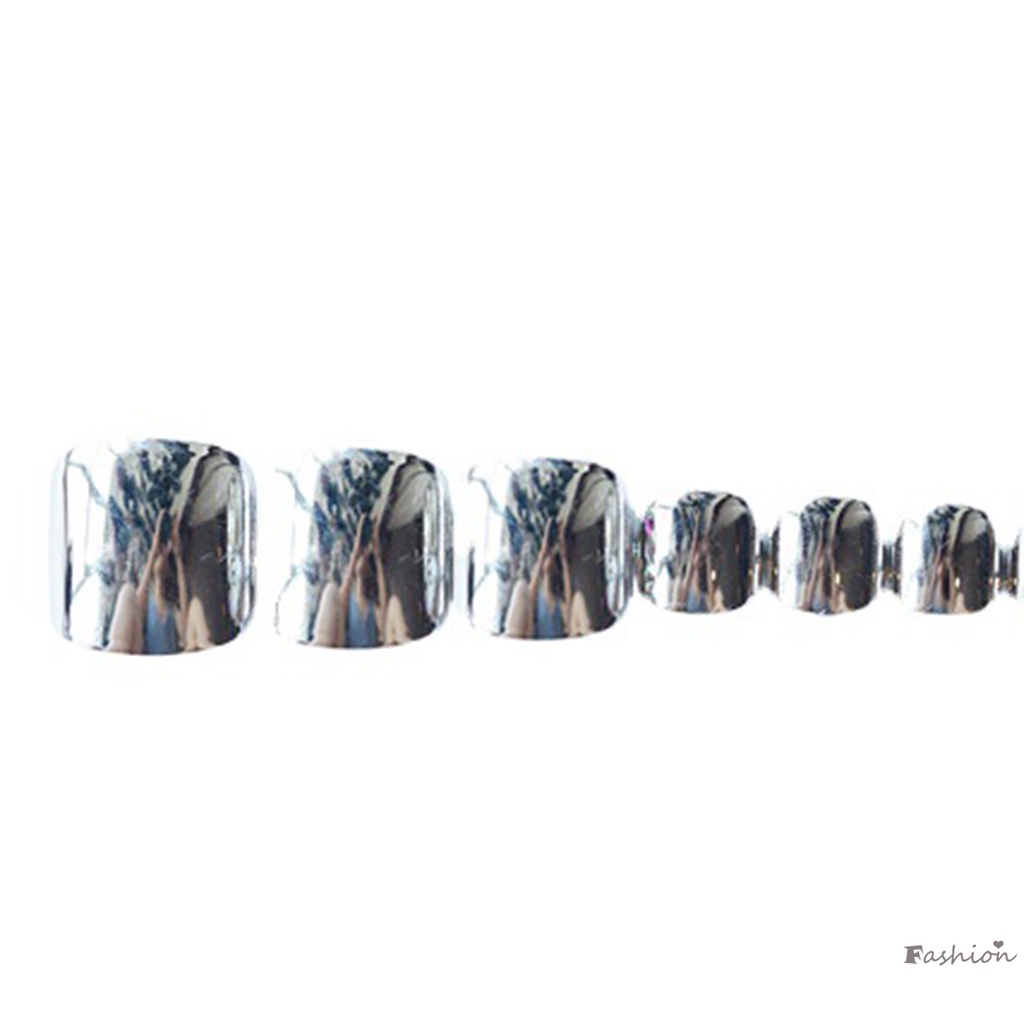 Móng Chân Giả Mượt Mà Không Gel / Tia UV Dễ Sử Dụng