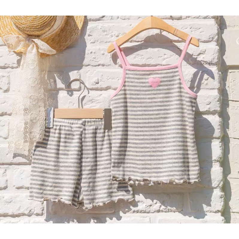 Set 2 dây trái tim 100% cotton cực mát