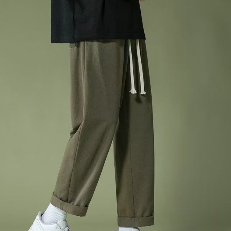 Quần Dài Dáng Rộng Phong Cách Đường Phố Thời Trang Xuân Thu Cho Nam