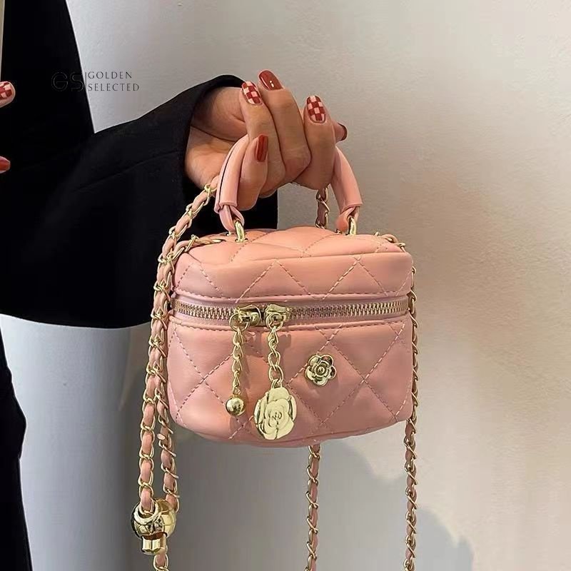 Túi Đeo Chéo Mini Đính Đá Thời Trang Dành Cho Nữ