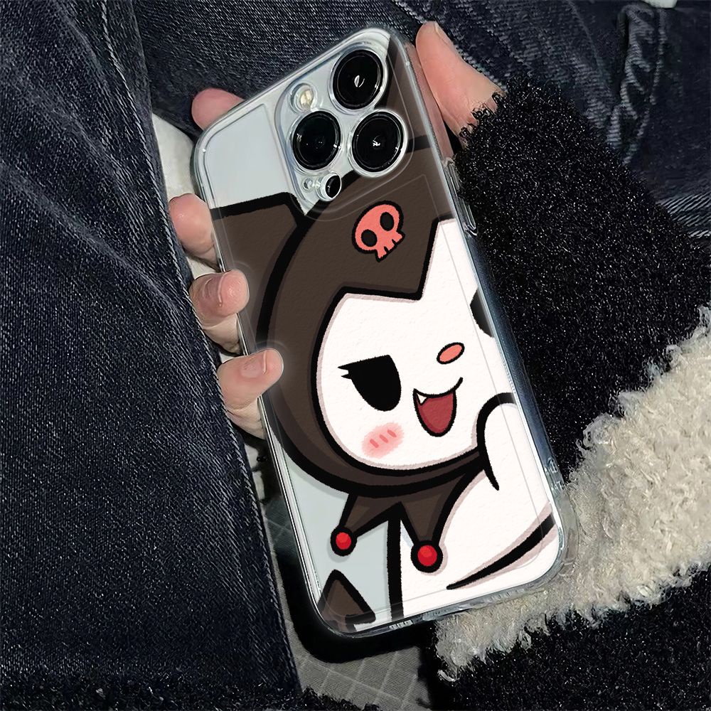 ✅Ốp Điện Thoại Mềm Chống Sốc 6In Style 1178 Apple plus 14pro max 13iPhone12 Kuromi VB2T