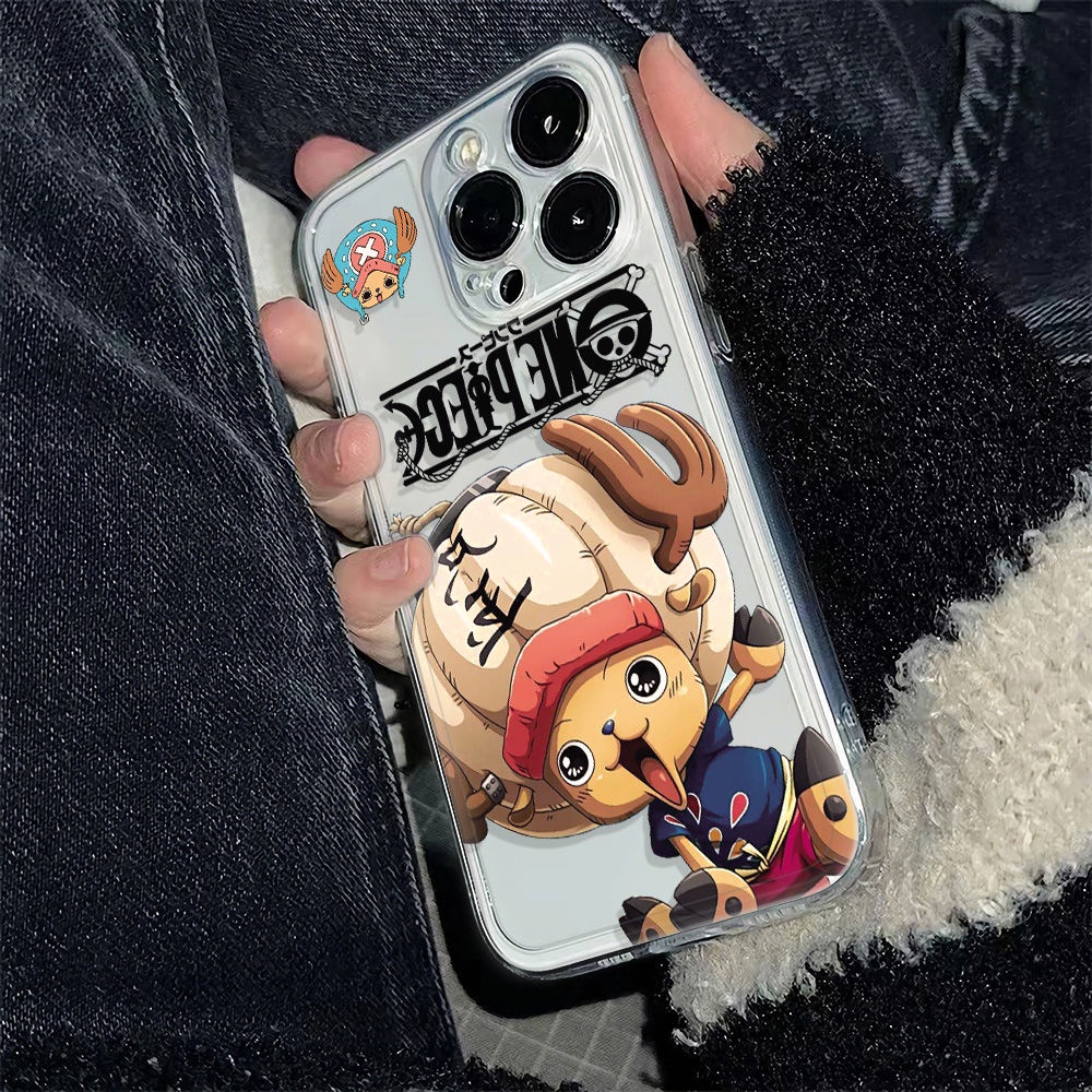 ✅Ốp Điện Thoại Dẻo Họa Tiết Hoạt Hình Chopper Dễ Thương Chống Sốc Cho iPhone12 14proplus 11 13 6Inch max78