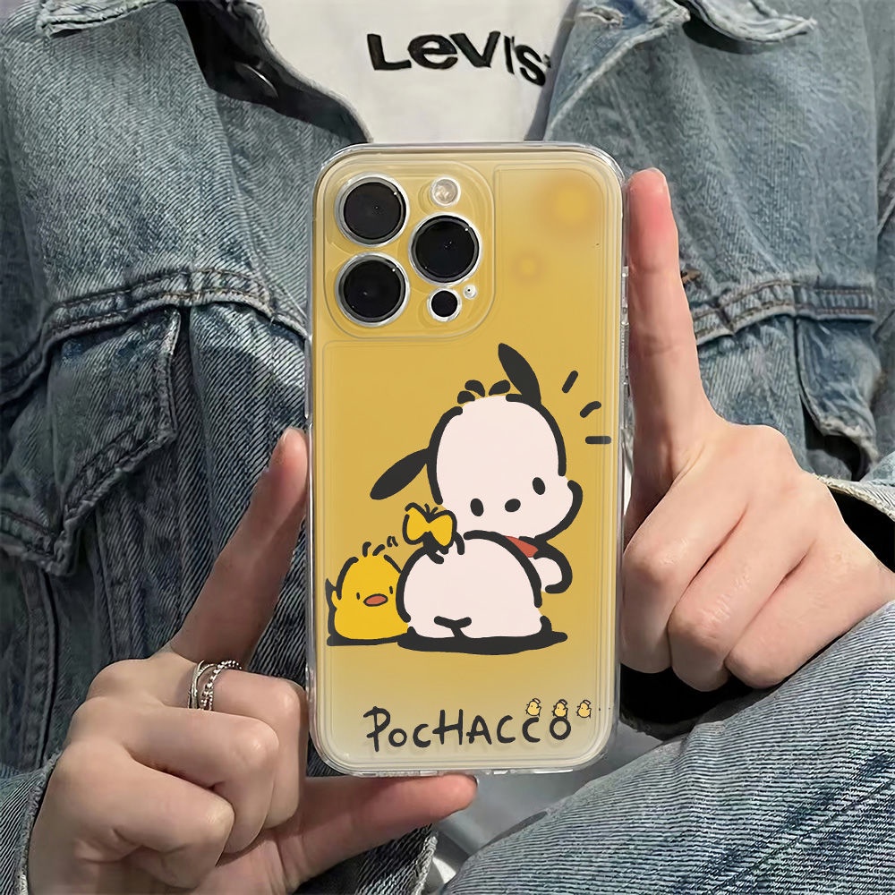 ✅Ốp Điện Thoại Mềm Chống Sốc Họa Tiết Cún Pacha 6In Đơn Giản Cho Apple Iphone plusmax11 1278 13 14pro QGGZ