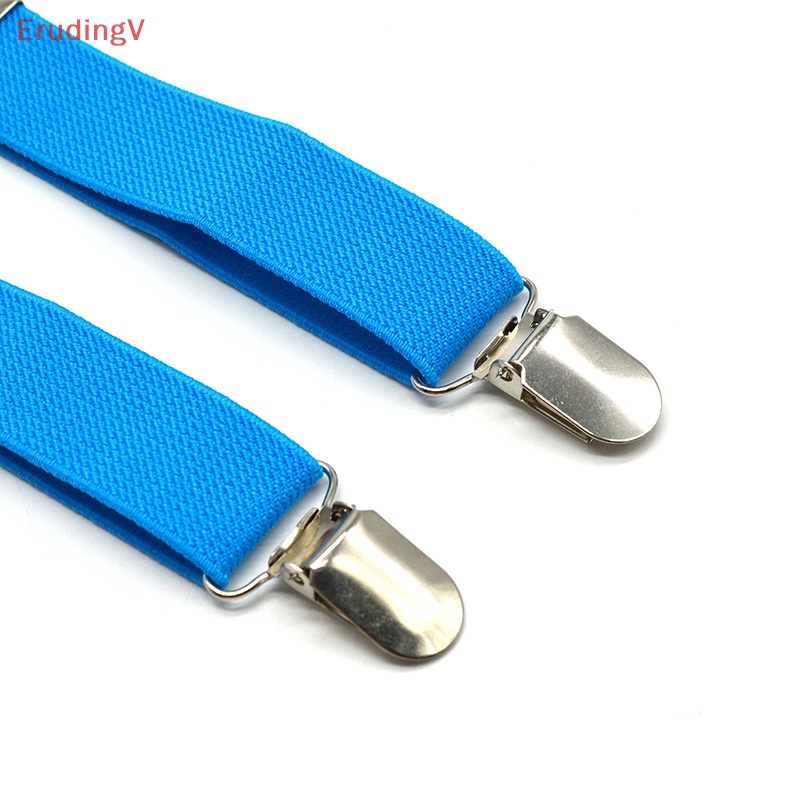 [ErudingV] Bộ Thắt Lưng Nơ Chữ Y Đàn Hồi Màu Đất Có Thể Điều Chỉnh Cho Trẻ Em [Mới]