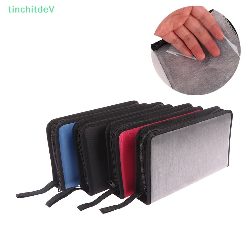 Túi Đựng Đĩa CD 80 Ngăn Có Khóa Kéo Tiện Dụng